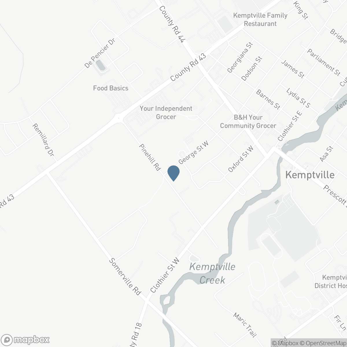 146 GEORGE STREET W, Kemptville, Ontario K0G 1J0